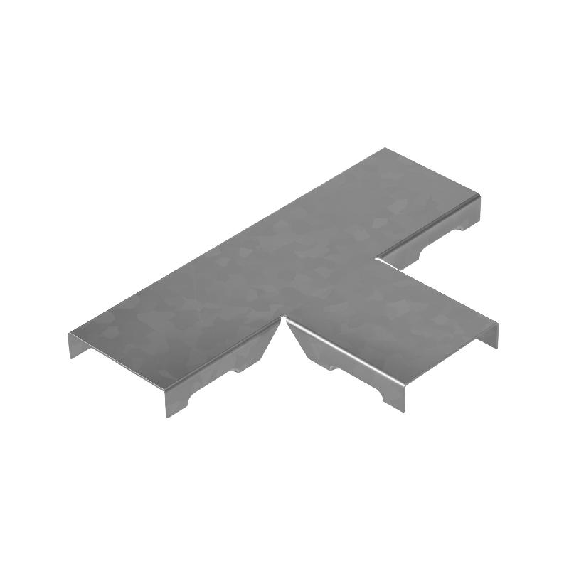 Крышка для отвода Т-образ. прямого 50мм "ПЛЮС" HD КМ PL18661