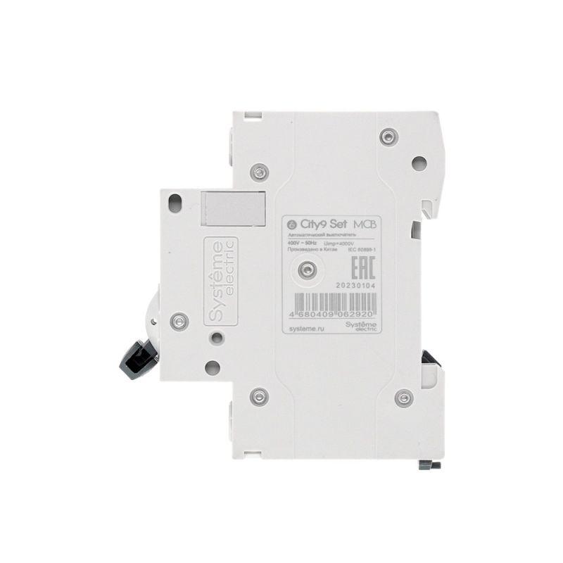 Выключатель автоматический модульный 2п B 10А 4.5кА City9 Set 230В SE C9F14210