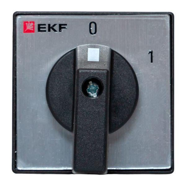 Переключатель кулачковый ПК-1-13 3п 10А "0-1" IP65 EKF pk-1-13-10-65