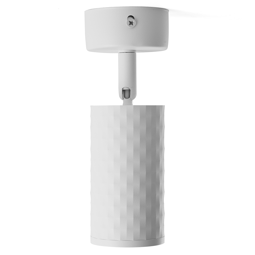 Светильник ДБО GU10 без лампы наклонный белый