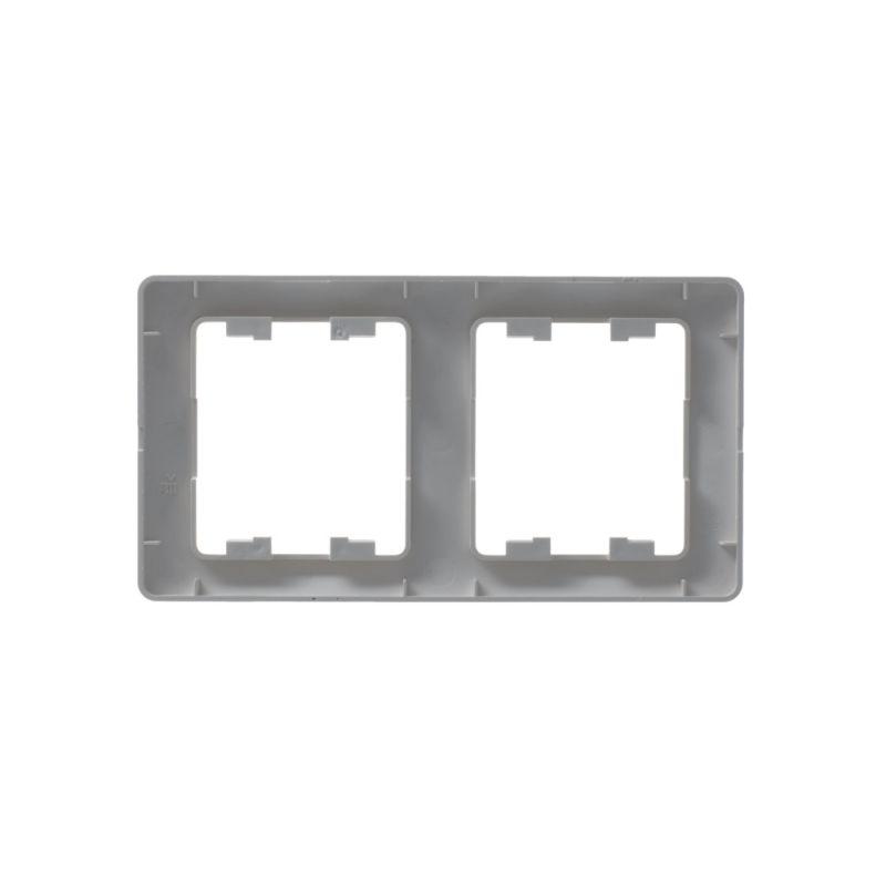 Рамка 2-м Glossa вертикал. перламутр SE GSL000606