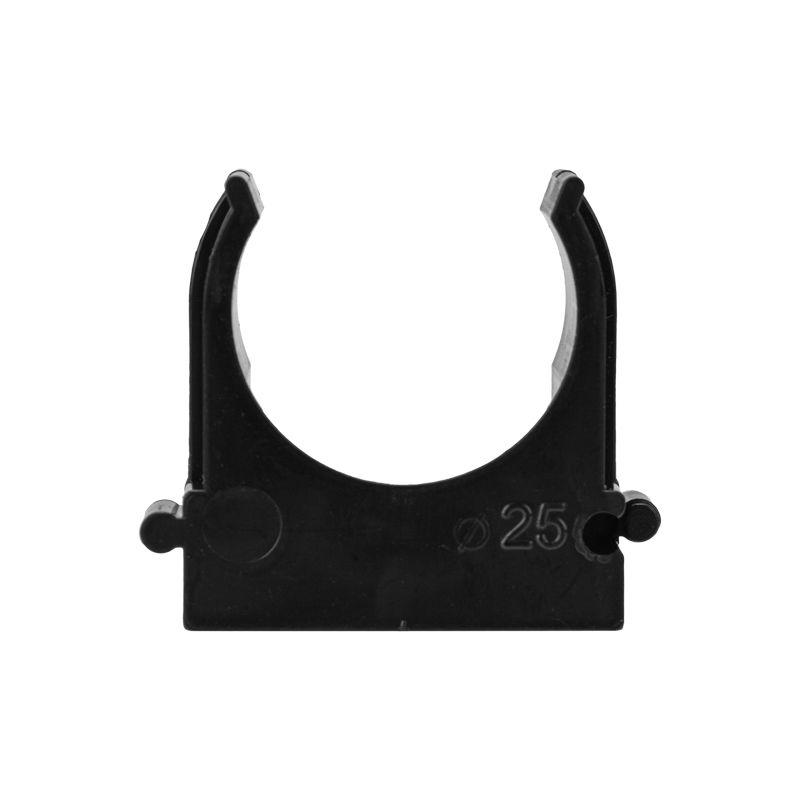 Держатель для труб (клипса) d25мм для монтажного пистолета черн. Rexant 28-0425-2