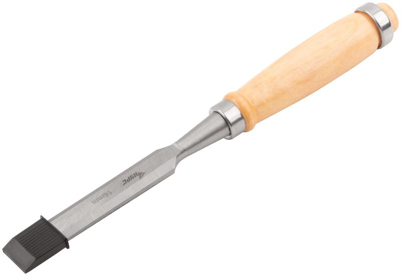 Стамеска 16мм деревянная ручка КУРС 42955