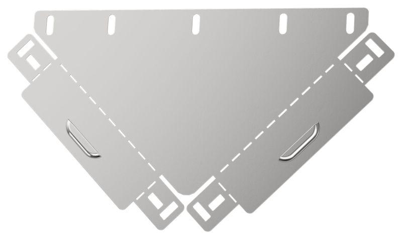 Отвод Т-образный 50х50 0.6мм ESCA 3 IEK ES3-OT-050-050-06