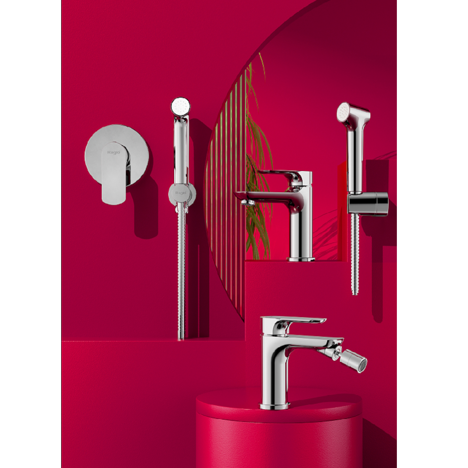 Смеситель для биде Raglo R01.50, хром