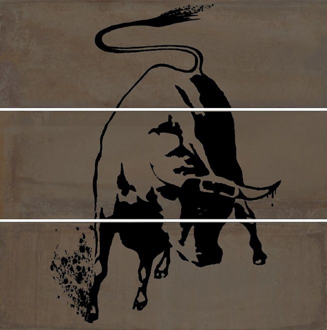 Панно Раваль Бык 90х90, VB\A21\3x\13062R