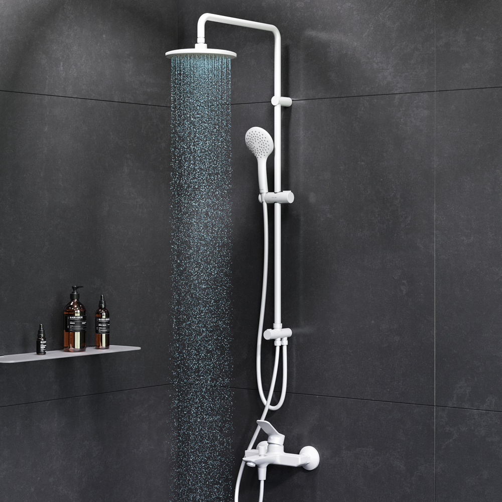 F43885A14 X-Joy набор 2в1: см-ль д/ванны/душа, верхний душ d 220 мм, ручн.душ 110 мм, 1 ф-ция, душев