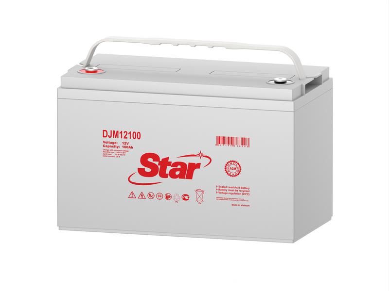 Аккумулятор 12В 100А.ч Star DJM12100