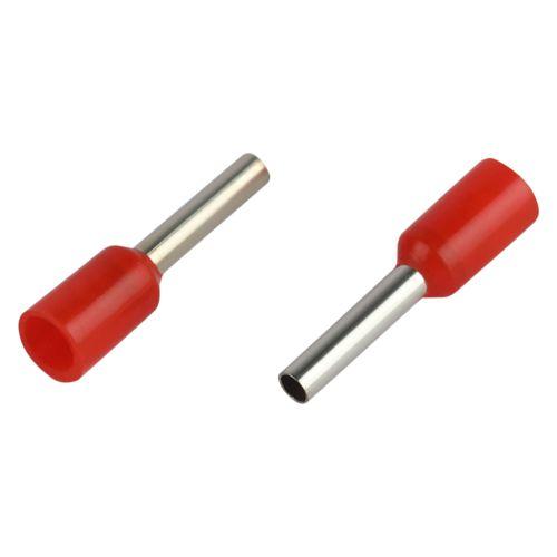 Наконечник-гильза НШвИ 1.0-8 с изолированным фланцем (уп.10шт) Эра Б0063350