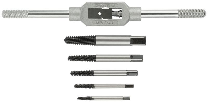 Набор экстракторов 5шт сметчикодержателем FIT 36434