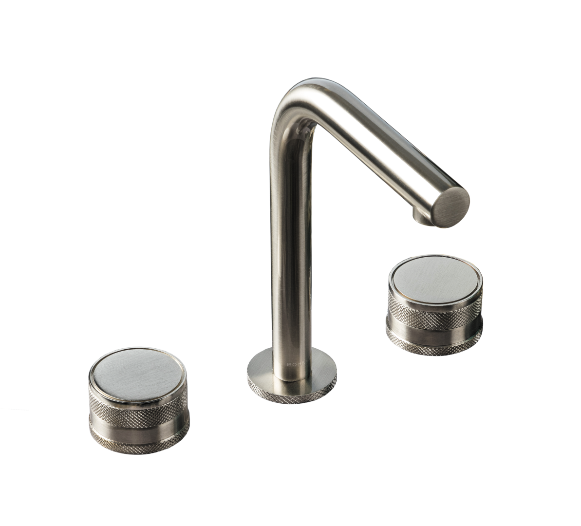 Смеситель на столешницу PRESTIGE на 3 отв. NICKEL BRUSH