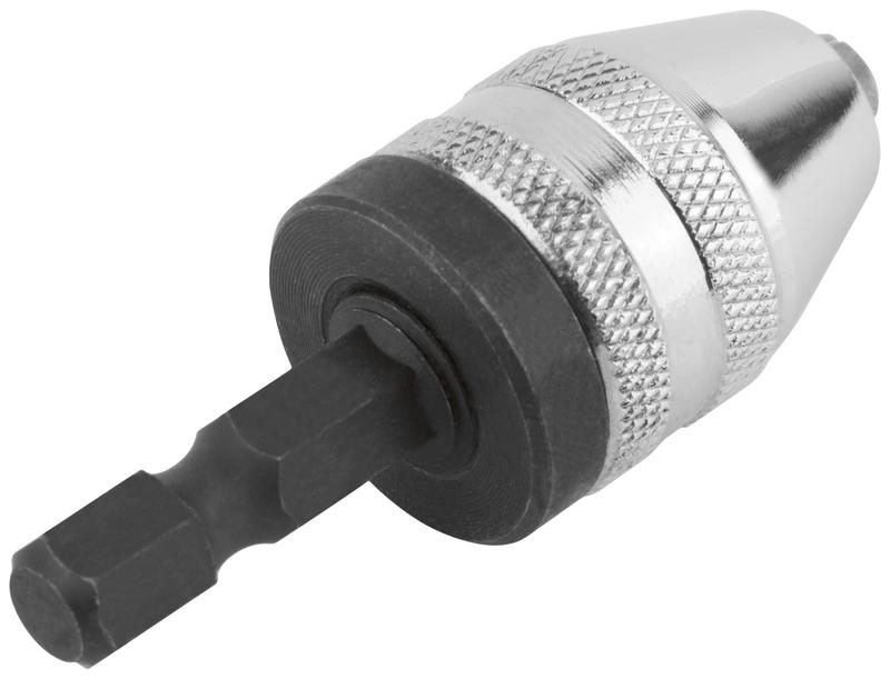 Патрон быстрозажимной дюймминидюйм U-образный хвостовик под биту 0.5-3мм FIT 37828