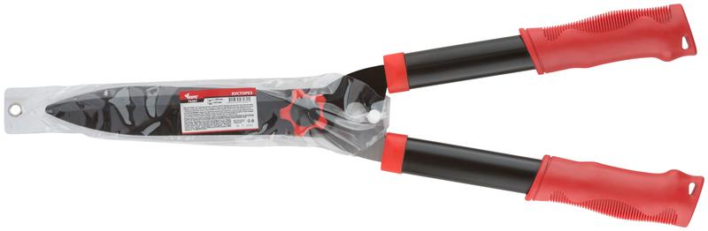 Кусторез лезвия 195мм металлические ручки с ПВХ рукоятками 535мм КУРС 76287