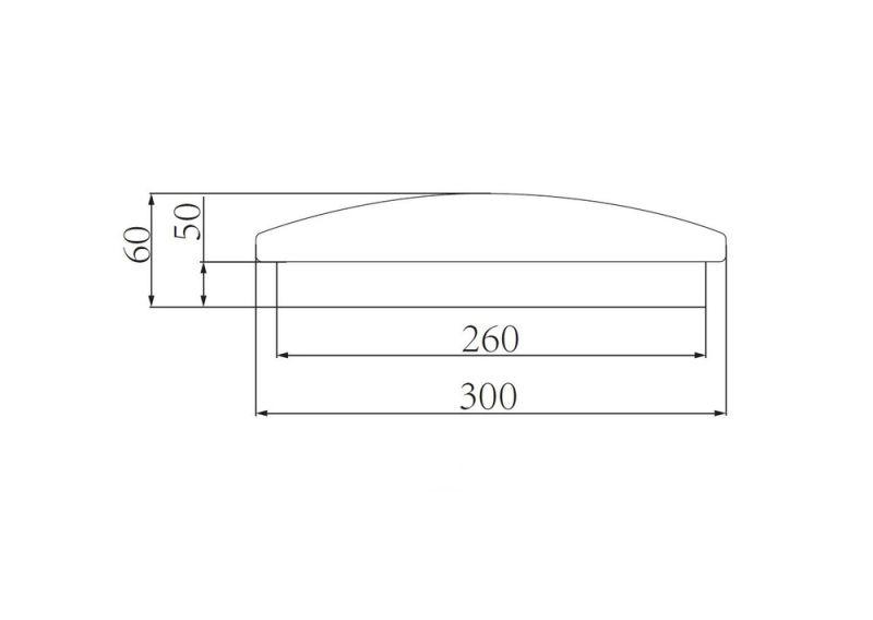Светильник светодиодный LBS-8224 24Вт 6500К band настенно-потолочный Ultraflash 15150