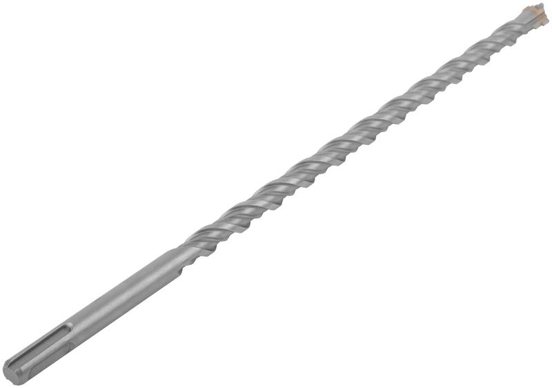 Бур по бетону SDS-PLUS профи крестообразная вставка двойная спираль 12х310мм FIT 33080