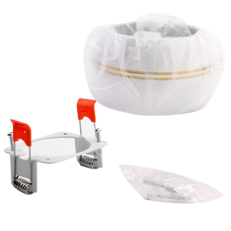 Светильник встраиваемый IP20 металлический под лампу GX53 LGX53-03 C01 бел. Camelion 15397