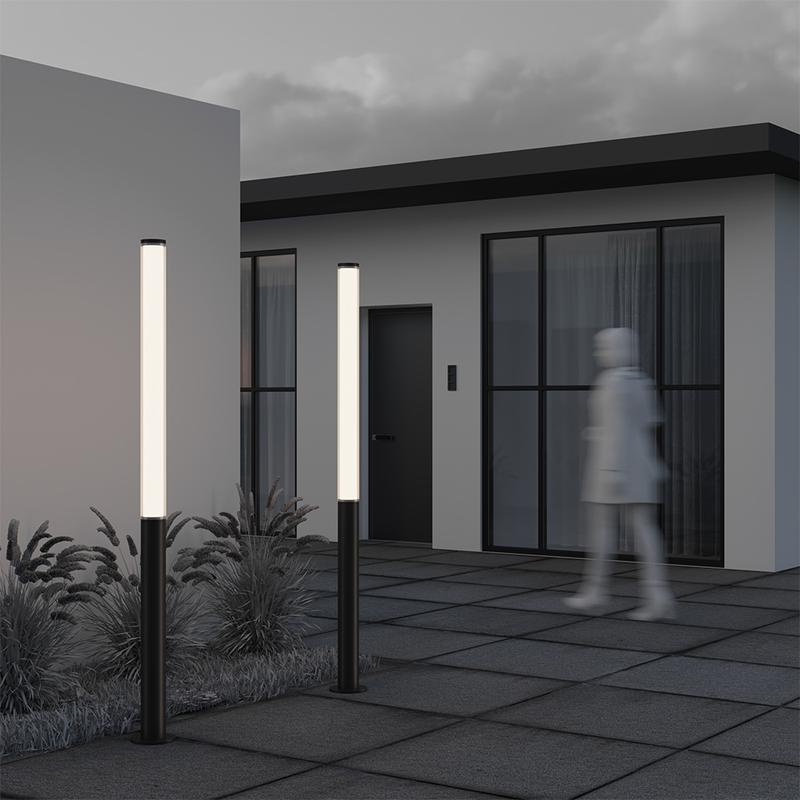 Светильник Ginza 100Вт 3000К IP54 садово-парковый Maytoni O041FL-L100B3K