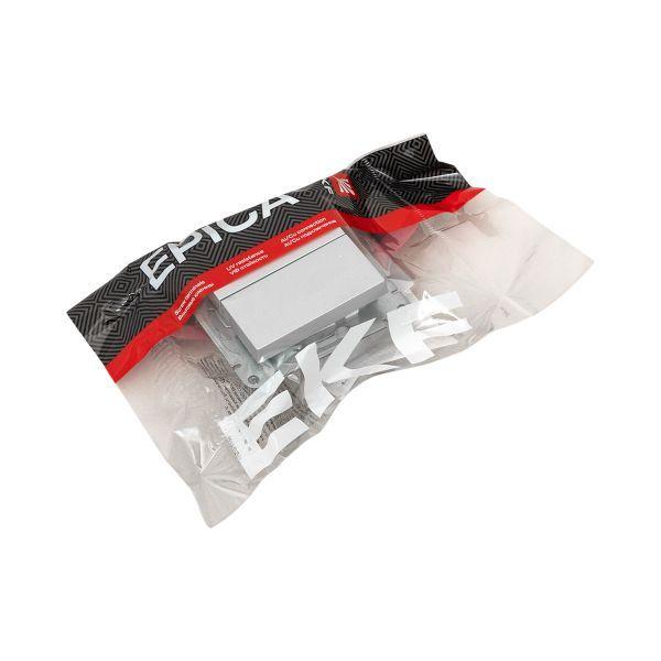 Выключатель перекрестный 2-кл. СП Эпика механизм алюм. EKF UP1-SWA-22