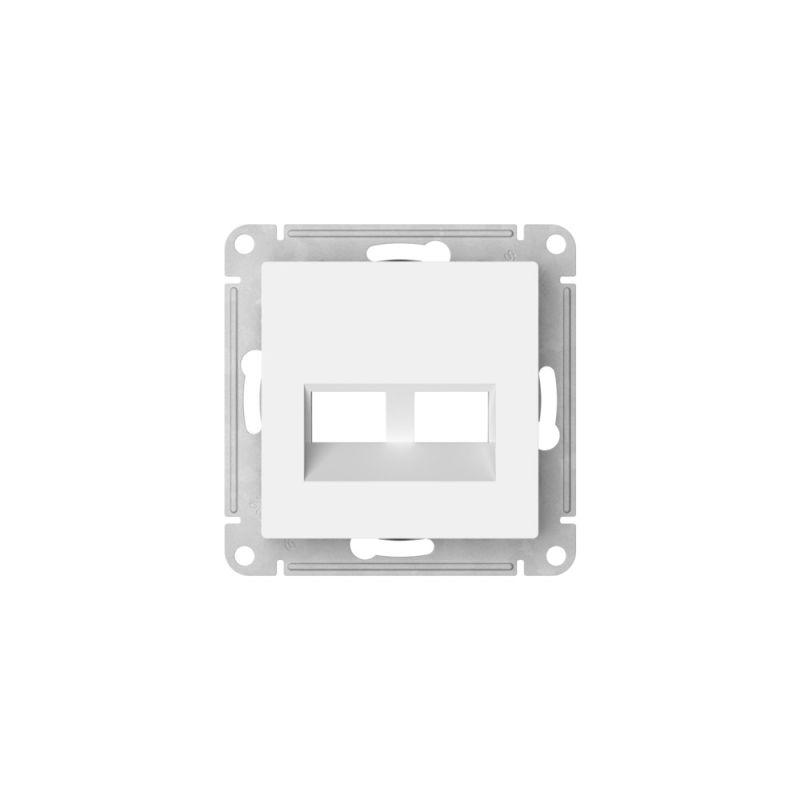 Накладка двойная AtlasDesign для информационных функций типа Keystone лотос SE ATN001390