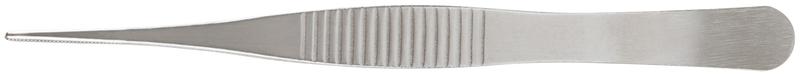 Пинцет прямой нержавеющий 125мм MOS 67437М