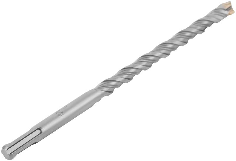 Бур по бетону SDS-PLUS профи крестообразная вставка двойная спираль 12х210мм FIT 33074