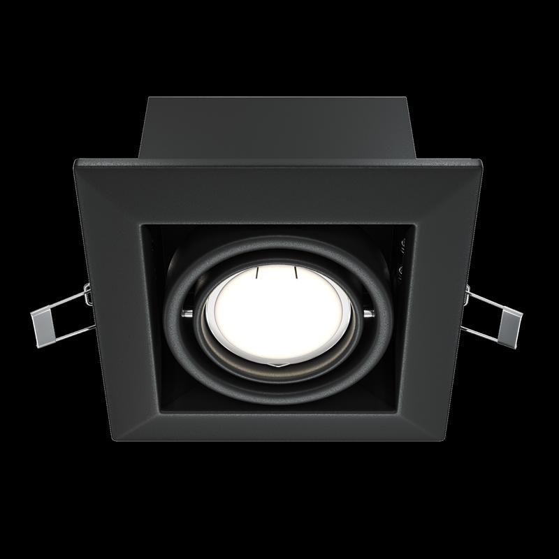 Светильник VGL 10Вт GU10х1 IP20 встраив. Voltega VGL008-2-01-B