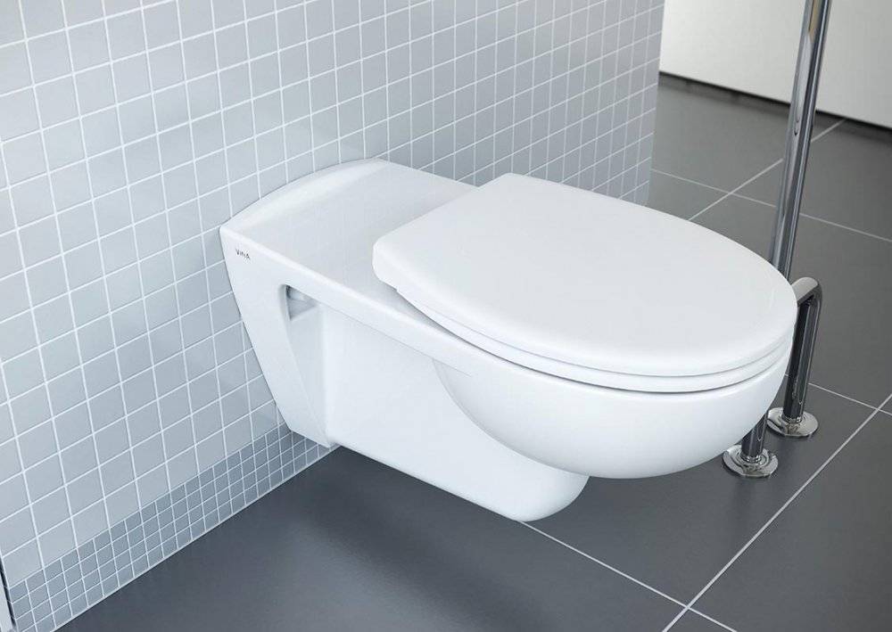 Унитаз подвесной с сиденьем VitrA Conforma 5810B003-6234, безободковый