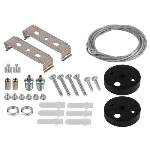 Светильник светодиодный SML-12-WB-40K-В60 60Вт 4000К 5400лм 70х1488х55мм подвесной линейный черн. Эра Б0061019