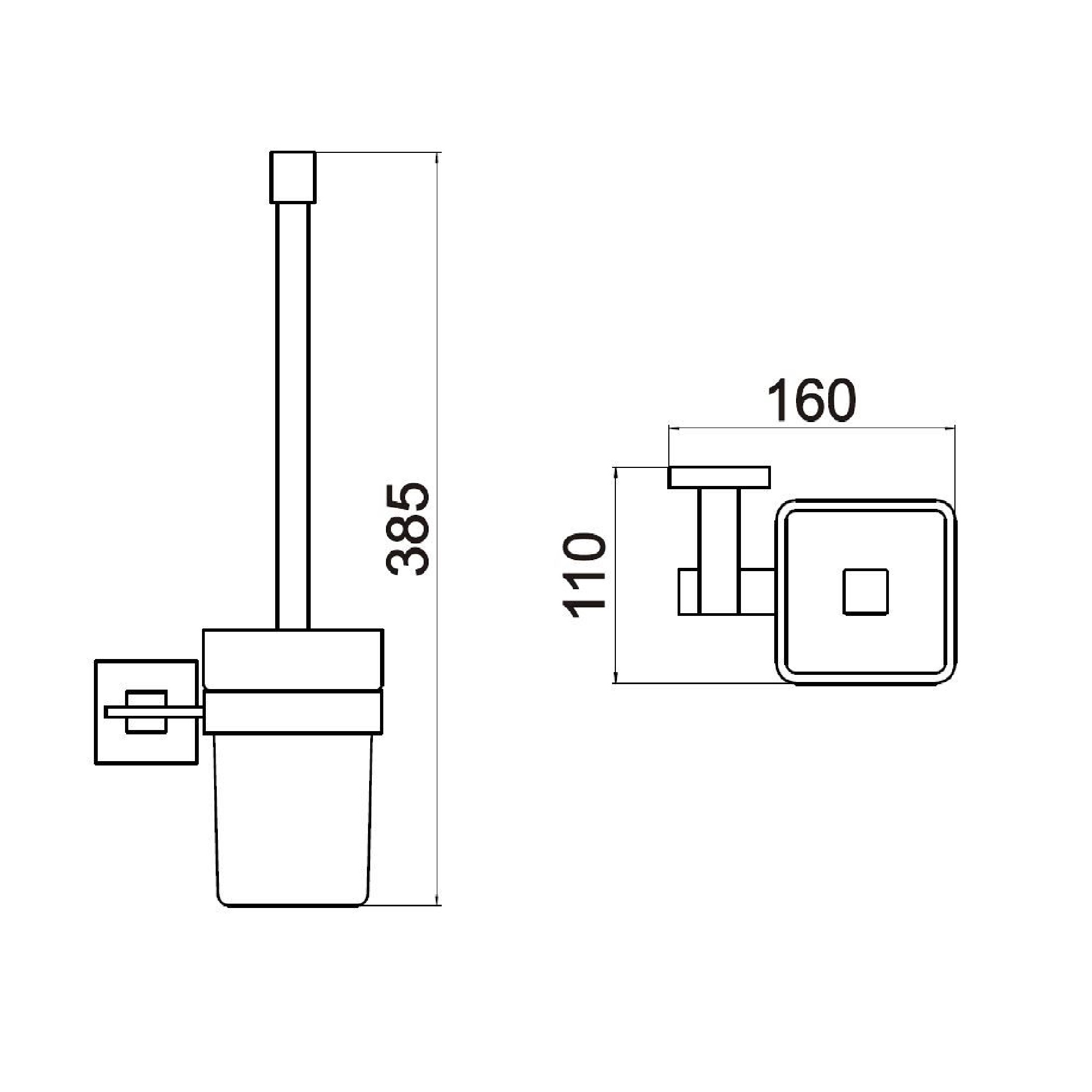 Ершик Savol S-06594C, бронза
