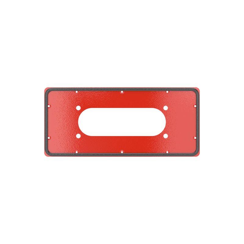 Фланец для монтажа кабельного ввода FL21 для корпусов ST тип 3 343х153мм красн. RAL3020 DKC R5FPST01-RAL3020