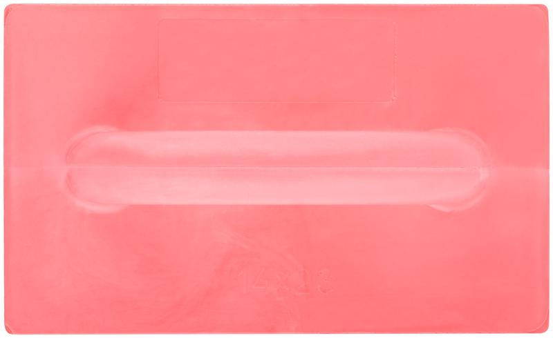 Терка облегченная 140х230мм полиуретан. красн. КУРС 05452