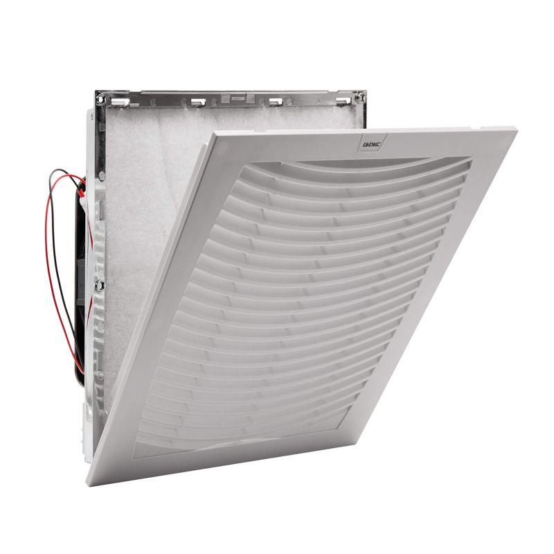 Вентилятор с фильтром ЭМС 700куб.м/ч 12В DC 324х324мм IP54 DKC R5MCV32012