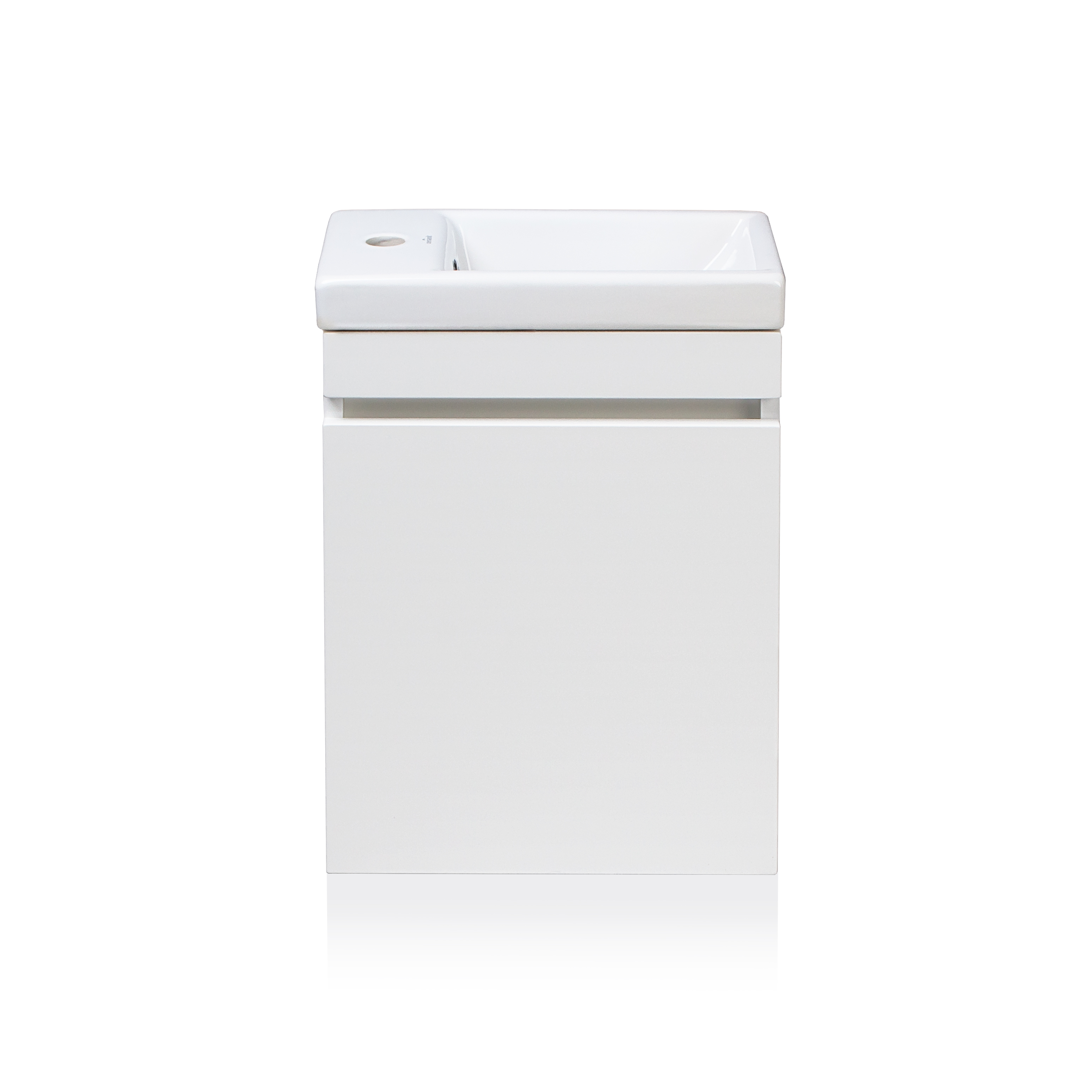 Тумба подвесная "Compact", Como 40, Люкс белый