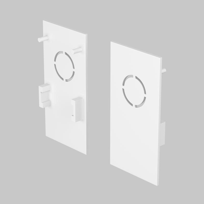 Заглушка для накладного шинопровода бел. (уп.2шт) Maytoni TRA034EC-41W