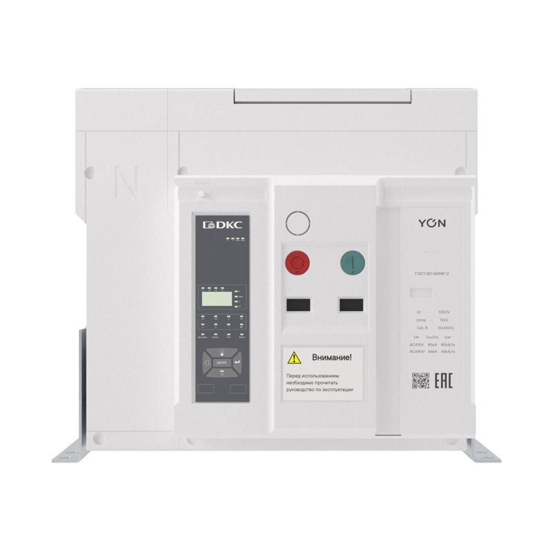Выключатель автоматический воздушный 4P 2000А 85кА pro ANX20H расцепитель ETA стац. горизонт./вертикал. подключение YON ANX20HN4FH522200K