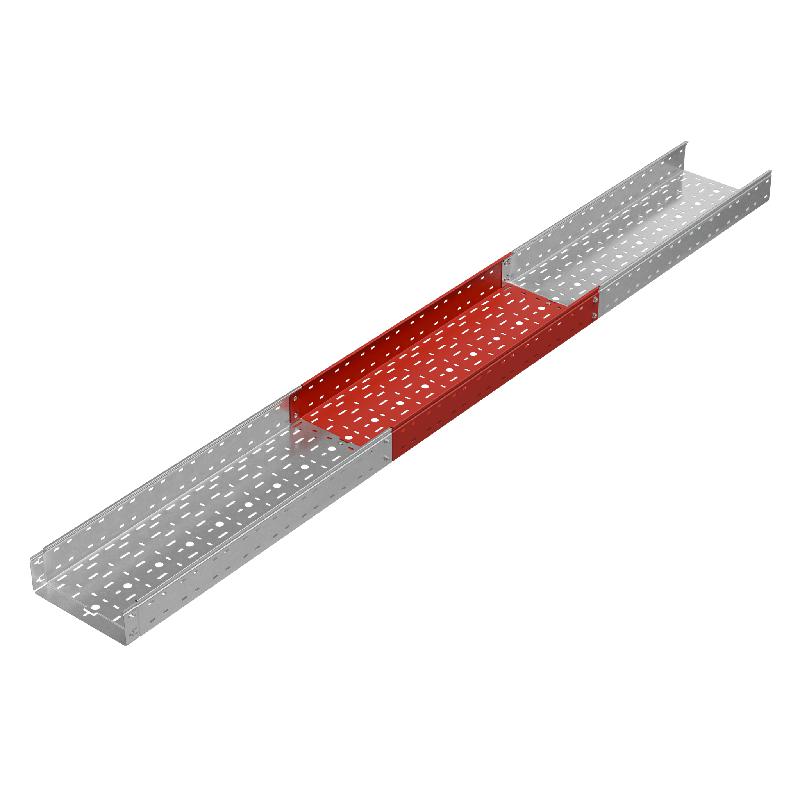 Лоток перфорированный 100х300 L4000 1.0мм "Быстрый монтаж ПЛЮС" КМ PL8814