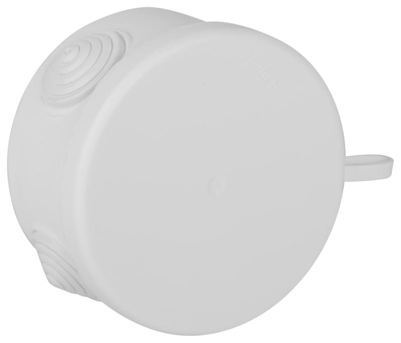 Коробка распаячная для ОП 80х50мм бел. Ruvinil 67025МБ