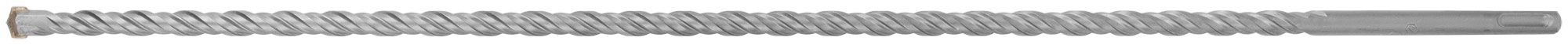 Бур по бетону SDS PLUS, Профи, W-образная вставка, двойная спираль, 12 х 600 мм