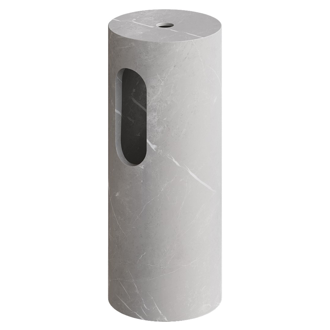 Пьедестал для раковины SOLE Corian 300*720 Grey