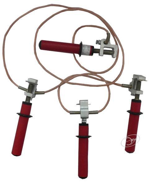 Заземление переносное для распределительных устройств ПЗРУ-1Н сечение 95мм с протоколом испытаний ЭЛЕКТРО ТРЕЙД ZAP107-95-P