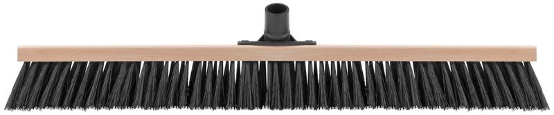 Щетка для пола деревянная наклонная "Метро" пластиковая тулейка под углом 5-ти рядная 600х45мм КУРС 68043