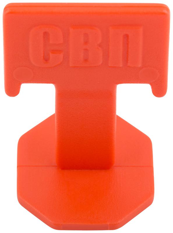 Система выравнивания плитки СВП зажимы "Флаг" и клинья ширина шва 1.5мм (уп.40шт) КУРС 16790