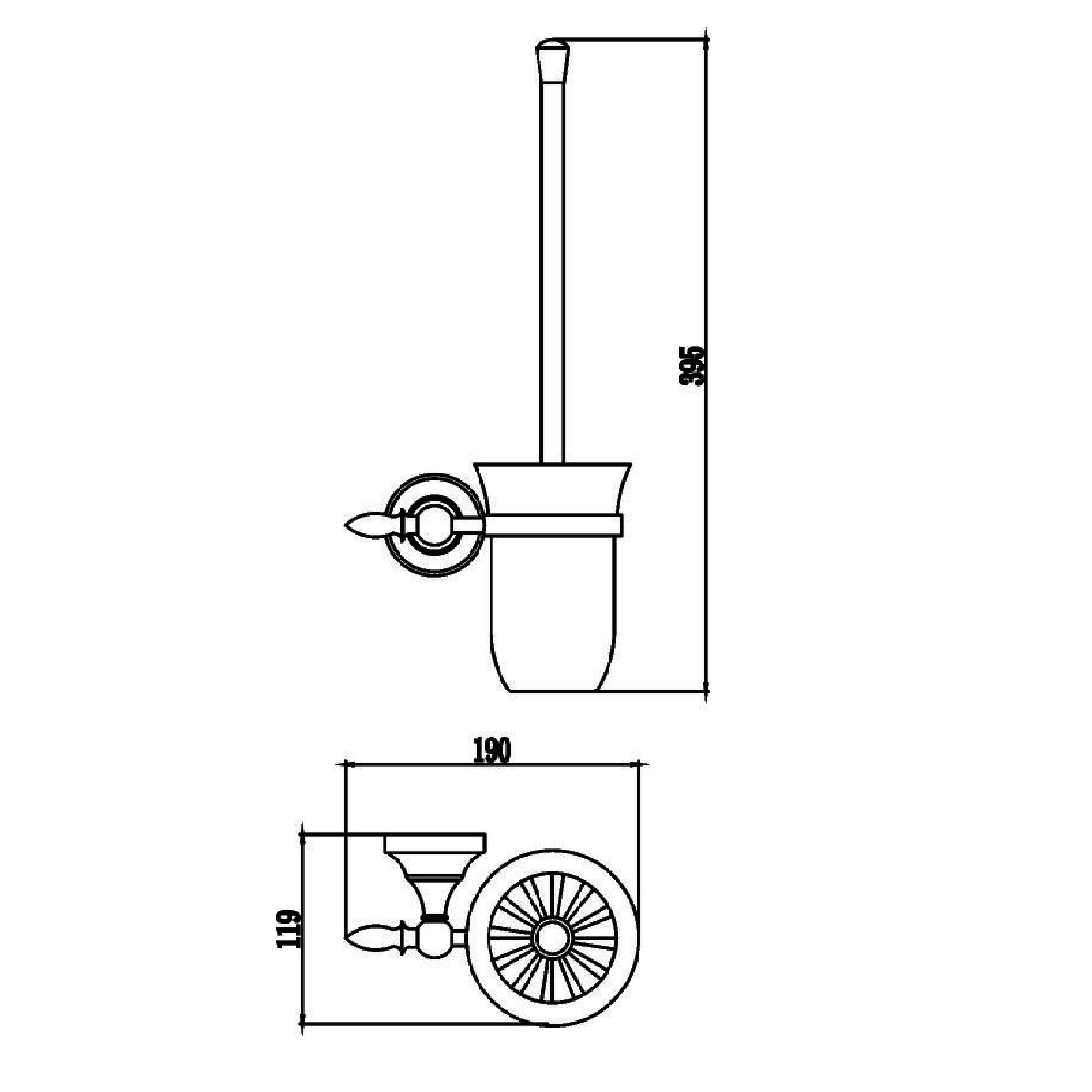 Ершик Savol S-06894B, золото