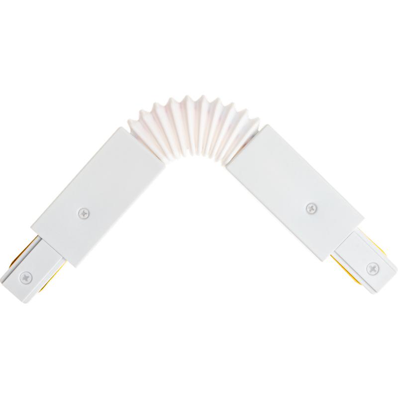 Коннектор трековый для соединения шинопровода гибкий ARTLINE пластик/медь бел. Ritter 59751 7