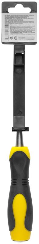 Стамеска профи CrV двухцветная прорезиненная ручка 8мм FIT 43172