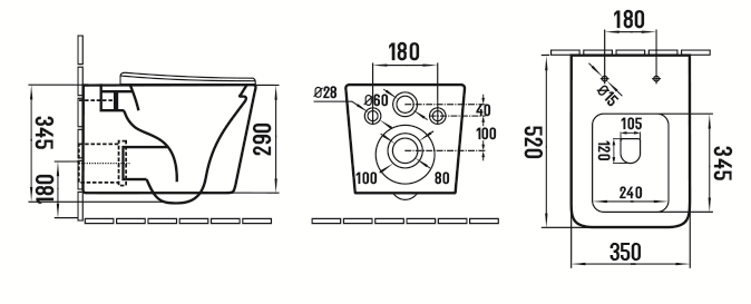 Zen подвесной унитаз матовый белый с крышкой