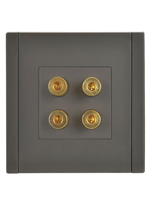 Аудиорозетка 4-м FORTE&PIANO FP339 сер. IEK FP-S40-K03