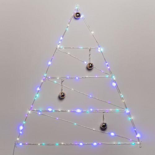 Гирлянда светодиодная "Нить" 10м 100microLED мультиколор IP20 3AA Holiday INNR-02M Intro Б0060442