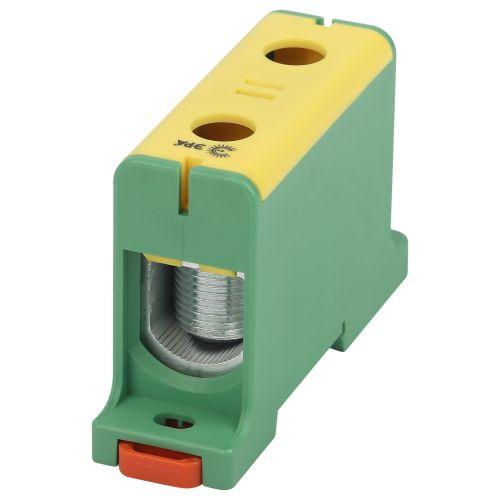 Клемма силовая вводная КСВ NO-224-133 (KE63.3) 35-150кв.мм PE желт./зел. Эра Б0065570