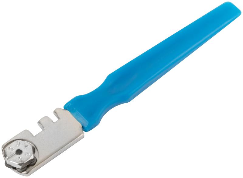 Стеклорез роликовый 6 роликов пластиковая ручка MOS 16908М